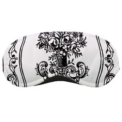 Floriated Antique Scroll Fruit Sleeping Masks by Simbadda