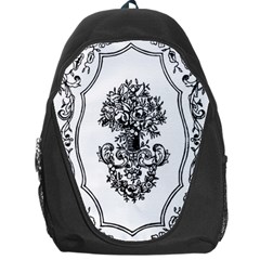 Floriated Antique Scroll Fruit Backpack Bag by Simbadda