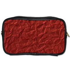 Crumpled Paper Toiletries Bag (Two Sides)