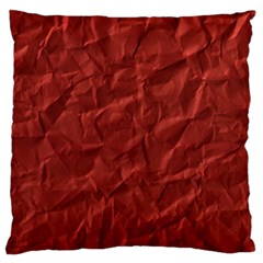 Crumpled Paper Standard Flano Cushion Case (Two Sides)