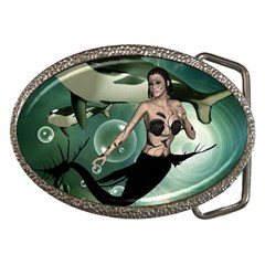 Wonderful Dark Mermaid With Awesome Orca Belt Buckles by FantasyWorld7