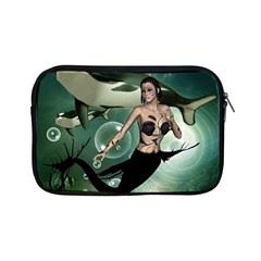 Wonderful Dark Mermaid With Awesome Orca Apple Ipad Mini Zipper Cases by FantasyWorld7