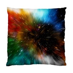 Universe Galaxy Sun Star Movement Standard Cushion Case (two Sides) by Simbadda