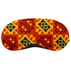 Squares And Other Shapes Pattern                                                       Sleeping Mask by LalyLauraFLM