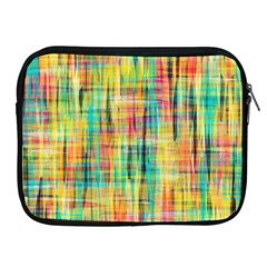 Yellow Blue Red Stripes                                                  Apple Ipad 2/3/4 Protective Soft Case by LalyLauraFLM