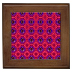 Retro Abstract Boho Unique Framed Tiles by Simbadda