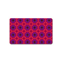 Retro Abstract Boho Unique Magnet (name Card) by Simbadda