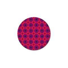 Retro Abstract Boho Unique Golf Ball Marker (4 Pack) by Simbadda