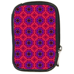 Retro Abstract Boho Unique Compact Camera Leather Case by Simbadda