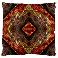 Autumn Kaleidoscope Art Pattern Large Cushion Case (One Side)