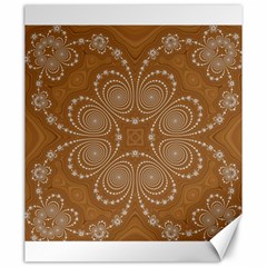 Fractal Pattern Decoration Abstract Canvas 20  X 24  by Simbadda