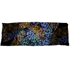 Multi Color Tile Twirl Octagon Body Pillow Case Dakimakura (two Sides) by Simbadda