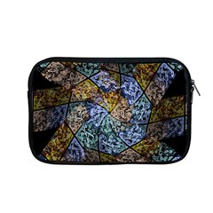 Multi Color Tile Twirl Octagon Apple Macbook Pro 13  Zipper Case by Simbadda