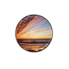 Sunset Beach Ocean Scenic Hat Clip Ball Marker (4 Pack) by Simbadda