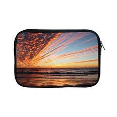 Sunset Beach Ocean Scenic Apple Ipad Mini Zipper Cases by Simbadda