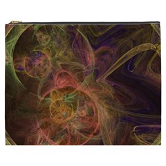 Abstract Colorful Art Design Cosmetic Bag (xxxl) by Simbadda