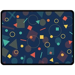 Background Backdrop Geometric Fleece Blanket (large) 