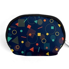 Background Backdrop Geometric Accessory Pouch (medium) by Celenk