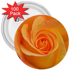 Flower Plant Rose Nature Garden 3  Buttons (100 Pack)  by Celenk