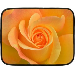 Flower Plant Rose Nature Garden Fleece Blanket (mini) by Celenk