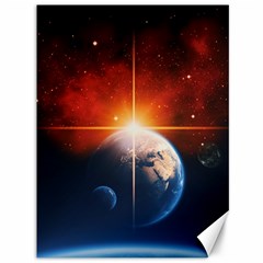 Earth Globe Planet Space Universe Canvas 36  X 48  by Celenk