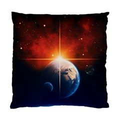 Earth Globe Planet Space Universe Standard Cushion Case (one Side) by Celenk