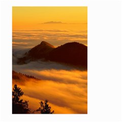 Fog Clouds Sea Of Fog Mountain Large Garden Flag (two Sides) by Celenk