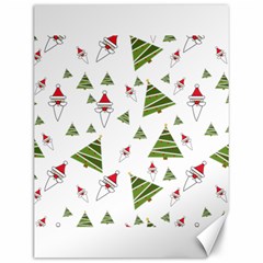 Christmas Santa Claus Decoration Canvas 12  X 16  by Celenk