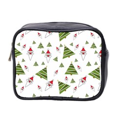 Christmas Santa Claus Decoration Mini Toiletries Bag (two Sides) by Celenk