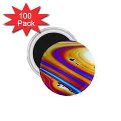 Soap Bubble Color Colorful 1 75  Magnets (100 Pack)  by Celenk