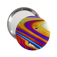 Soap Bubble Color Colorful 2 25  Handbag Mirrors by Celenk