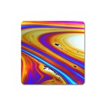 Soap Bubble Color Colorful Square Magnet Front