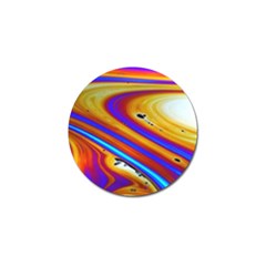 Soap Bubble Color Colorful Golf Ball Marker (10 Pack) by Celenk