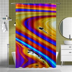 Soap Bubble Color Colorful Shower Curtain 48  X 72  (small)  by Celenk