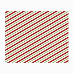 Stripes Striped Design Pattern Small Glasses Cloth (2-side) by Celenk