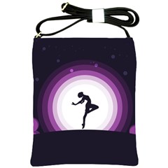 Woman Moon Fantasy Composing Night Shoulder Sling Bag by Celenk