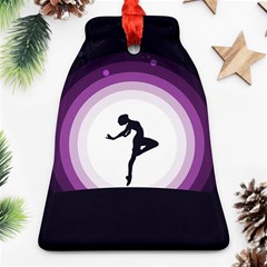 Woman Moon Fantasy Composing Night Ornament (bell) by Celenk