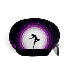 Woman Moon Fantasy Composing Night Accessory Pouch (small) by Celenk