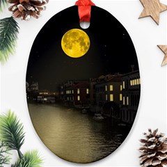 Travel Architecture Tourism Venice Ornament (oval) by Celenk