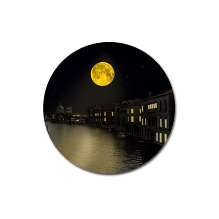 Travel Architecture Tourism Venice Magnet 3  (Round)