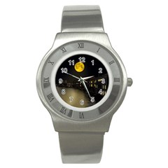 Travel Architecture Tourism Venice Stainless Steel Watch by Celenk