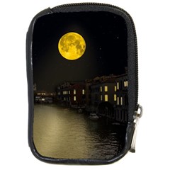 Travel Architecture Tourism Venice Compact Camera Leather Case