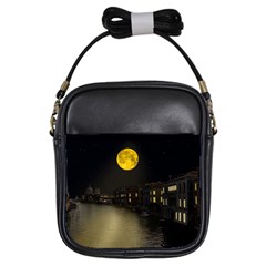 Travel Architecture Tourism Venice Girls Sling Bag by Celenk