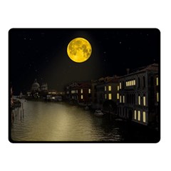 Travel Architecture Tourism Venice Fleece Blanket (small) by Celenk