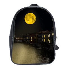 Travel Architecture Tourism Venice School Bag (xl) by Celenk