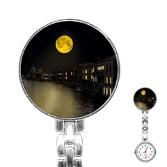 Travel Architecture Tourism Venice Stainless Steel Nurses Watch by Celenk