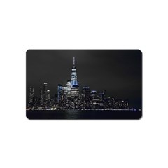 New York Skyline New York City Magnet (name Card) by Celenk