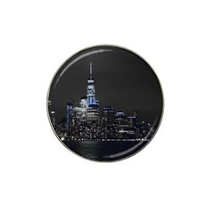 New York Skyline New York City Hat Clip Ball Marker (4 Pack) by Celenk