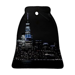 New York Skyline New York City Bell Ornament (two Sides) by Celenk