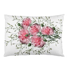 Carnations Flowers Nature Garden Pillow Case (two Sides) by Celenk